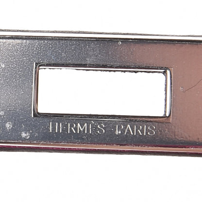 Hermes Swift Kelly Pochette Clutch Rose Pourpre 21 of 24