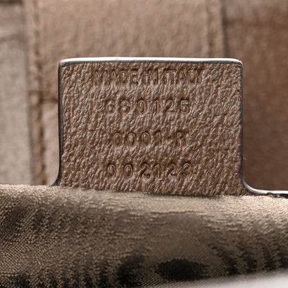 Gucci X BALENCIAGA BB Supreme Monogram Web Medium Ophidia Shopping Tote Beige New Acero 7 of 10