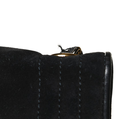 Chanel Suede CC Envelope Small Flap Black 12 of 12