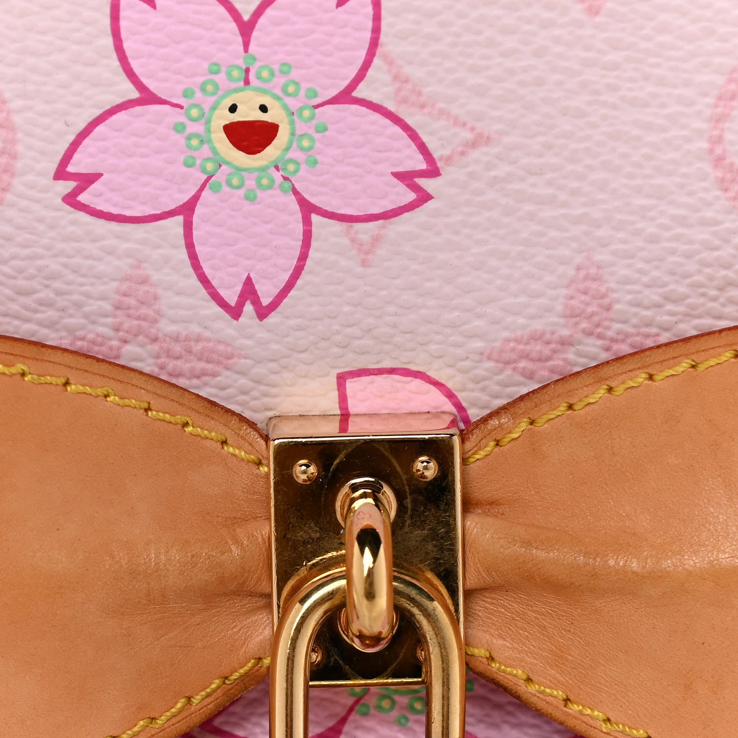Louis Vuitton Monogram Cherry Blossom Sac Retro Pink 18 of 26