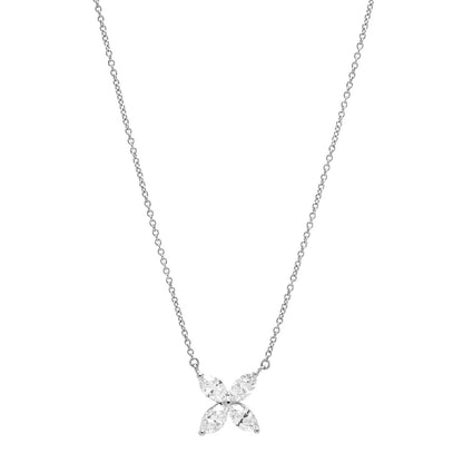Tiffany Platinum Diamond Large Victoria Necklace 1 of 6