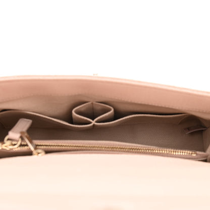 Chanel Caviar Quilted Small Coco Handle Flap Light Beige 7 of 11