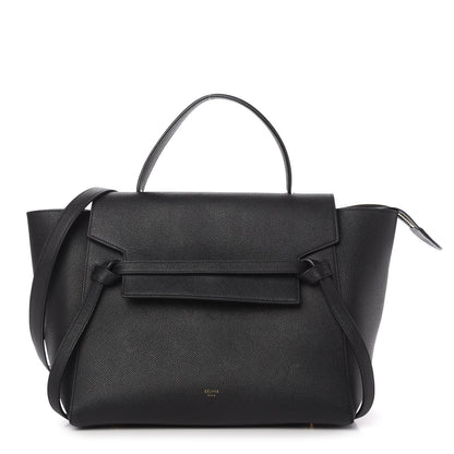 Celine Grained Calfskin Mini Belt Bag Black 1 of 8