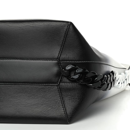 Givenchy Calfskin Degrade Infinity Bucket Bag Black White 7 of 9