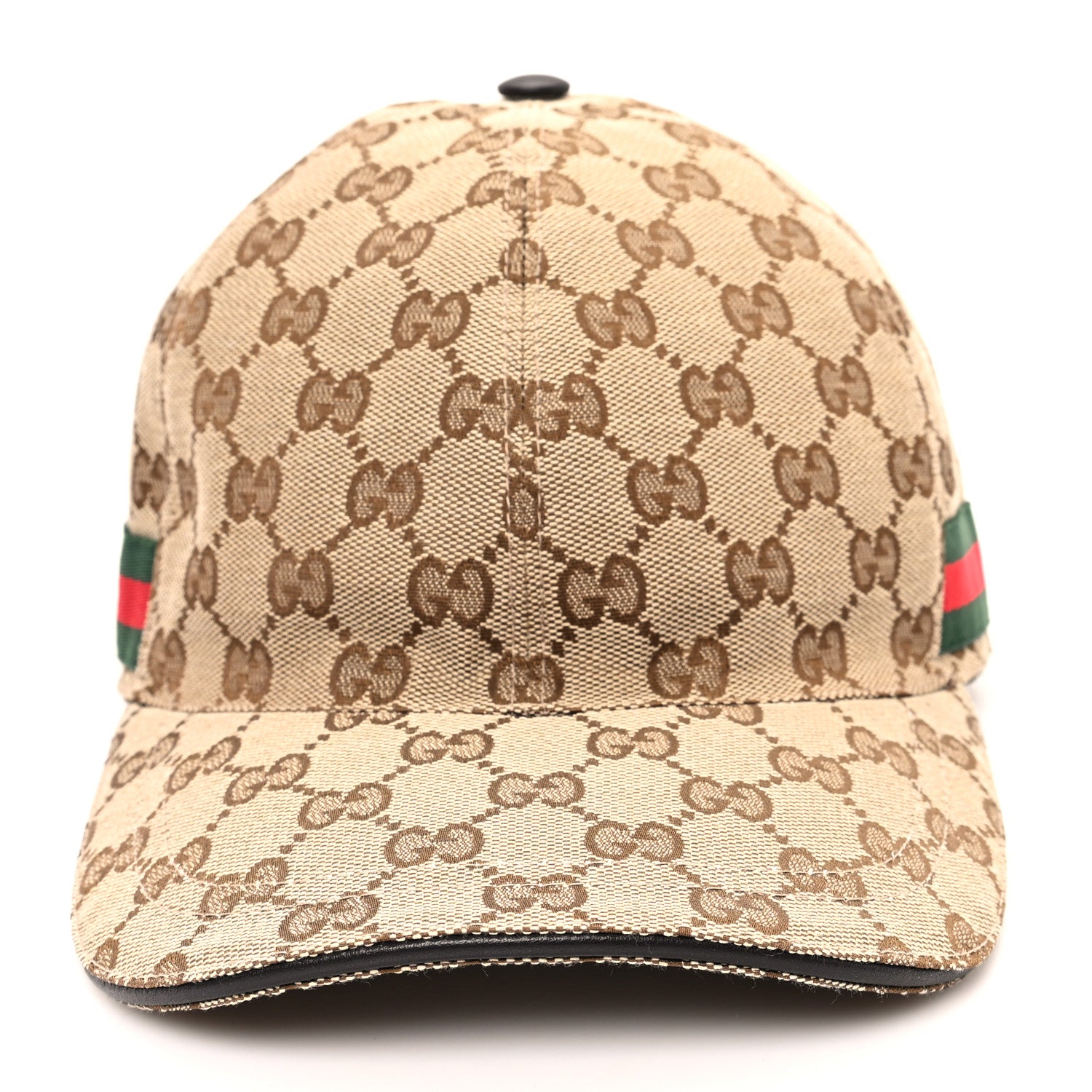 Gucci Monogram Web Baseball Hat M Beige Cocoa 3 of 9