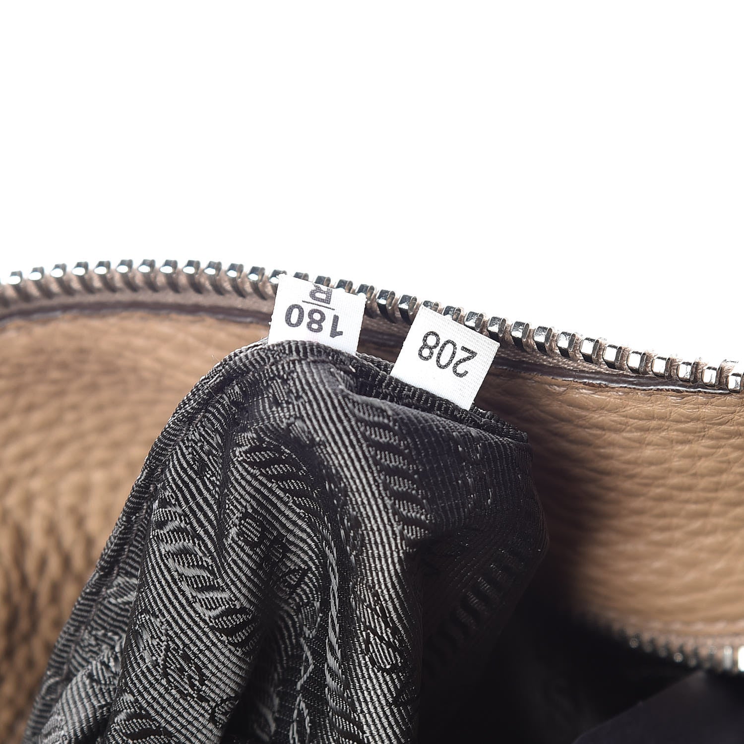 Prada Vitello Daino Tote Sesamo 7 of 13