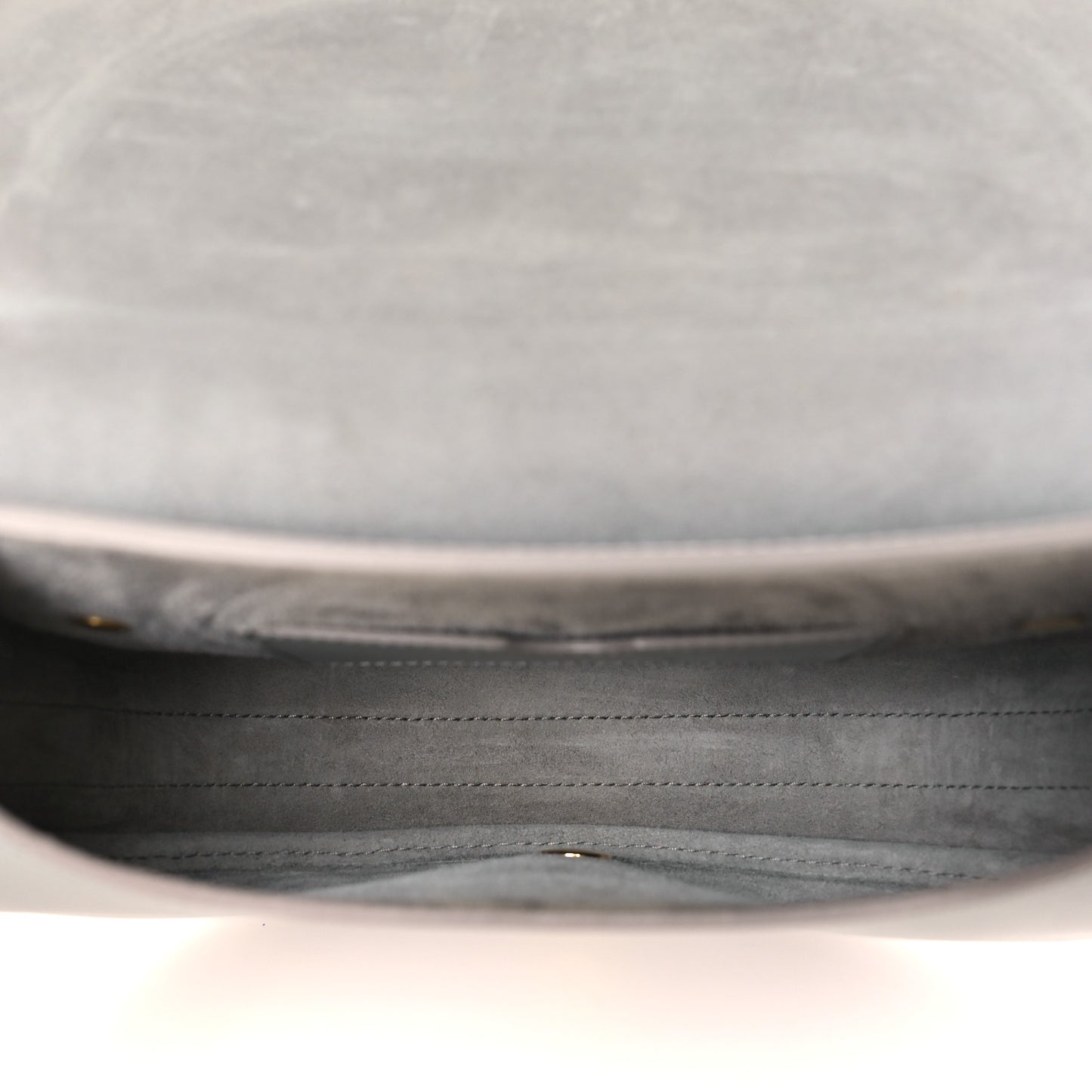 Box Calfskin Medium Bobby Flap Gray