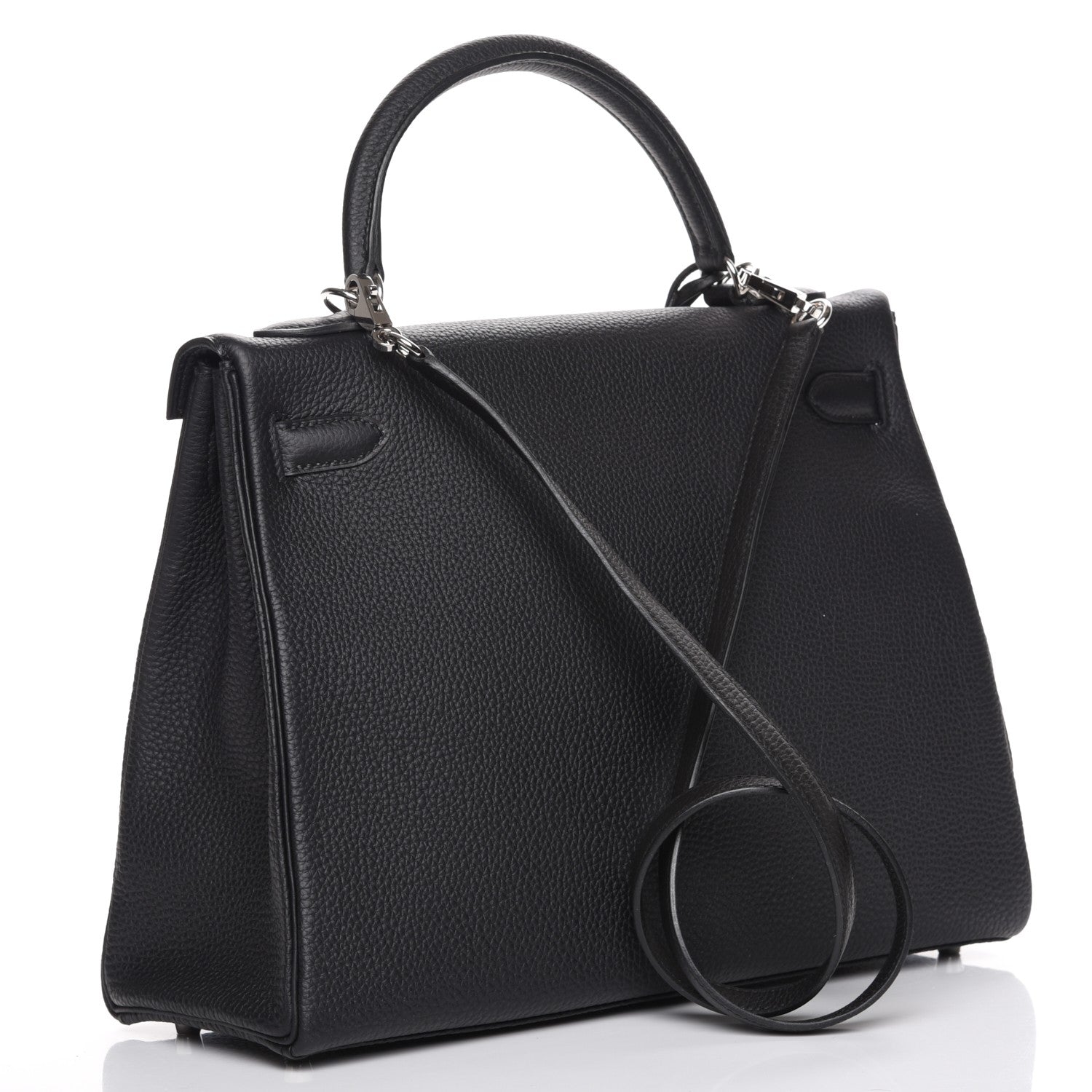 Hermes Togo Kelly Retourne 32 Black 4 of 31