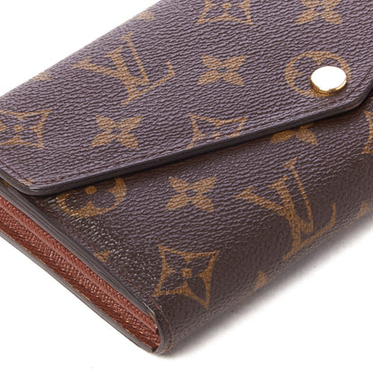 Louis Vuitton Monogram Sarah Wallet NM 5 of 9