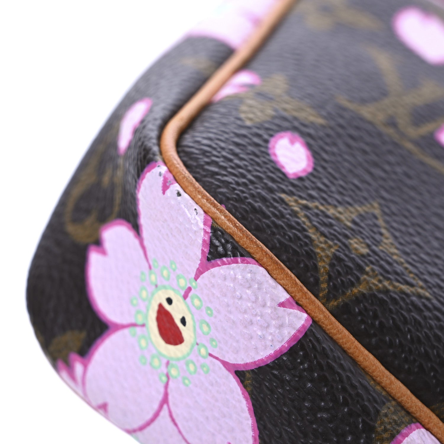 Louis Vuitton Monogram Cherry Blossom Pochette Accessories Brown 13 of 14