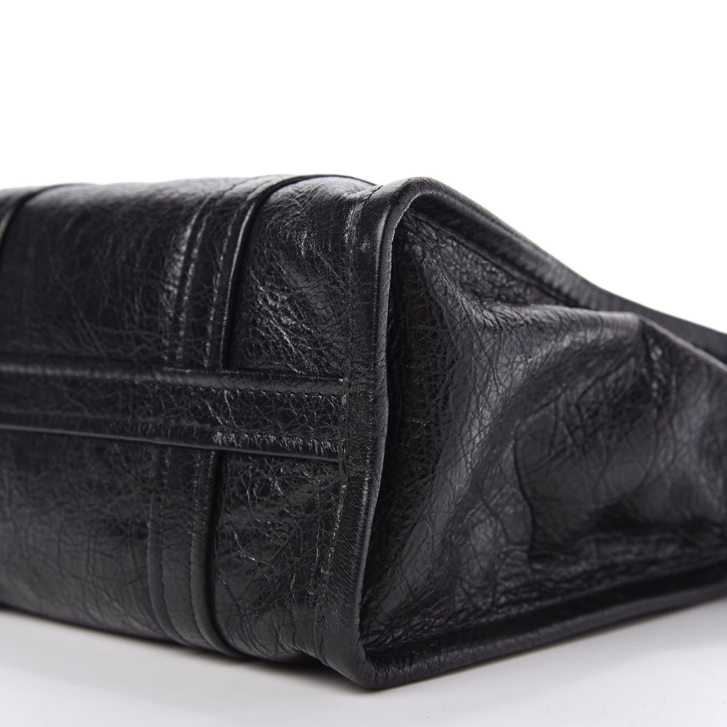 Agneau XS Bazar Shopper Tote Black