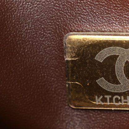 Chanel Caviar Quilted Small Coco Handle Flap Dark Brown 9 of 13