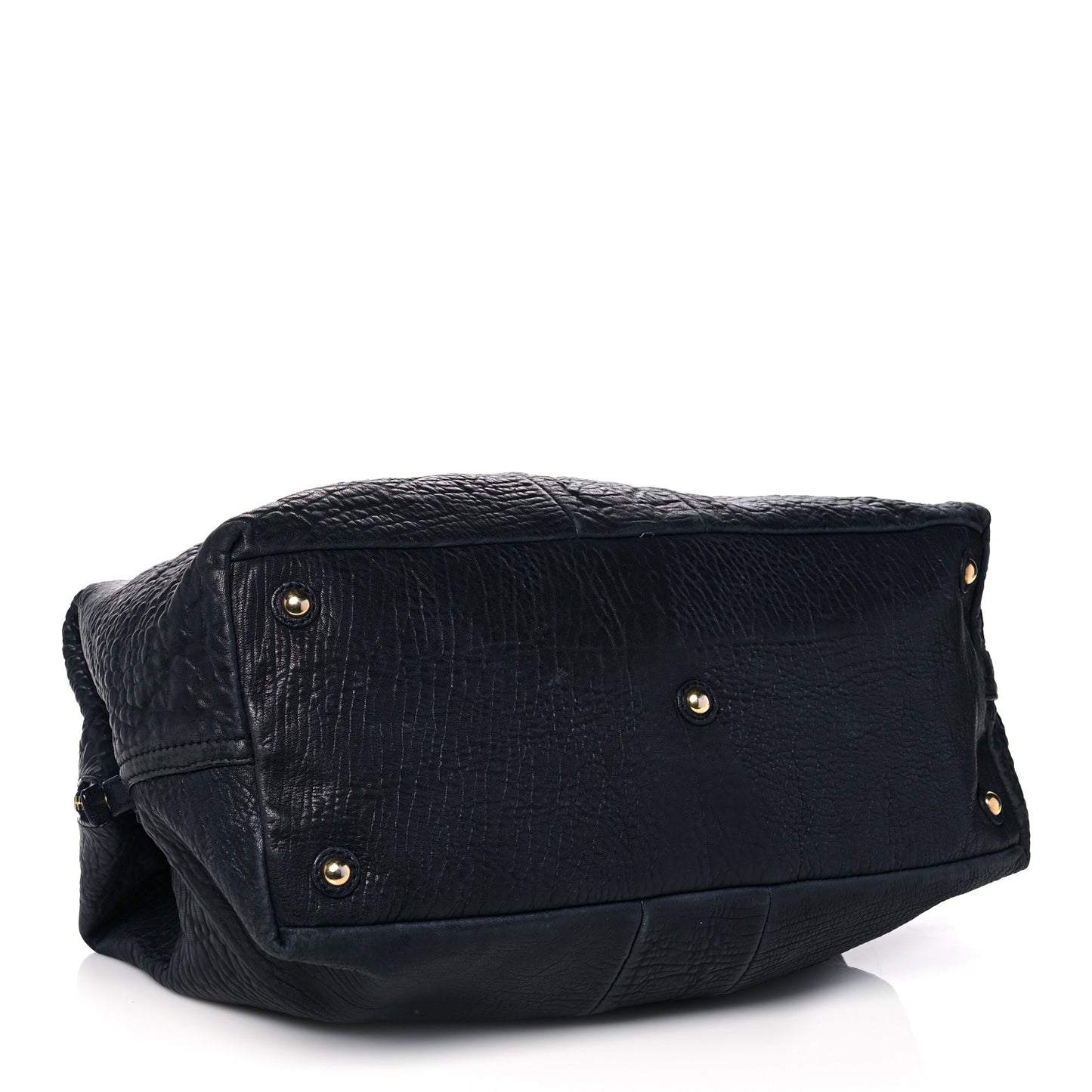 Pebbled Lambskin Medium Easy Sac Black