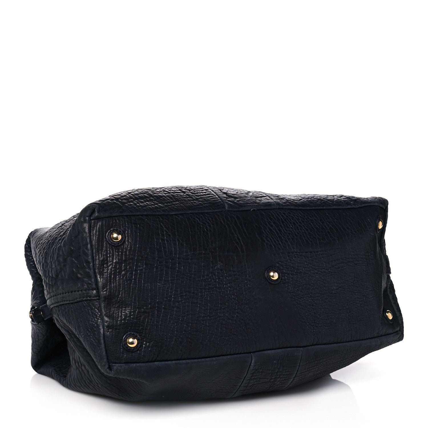 Saint Laurent Pebbled Lambskin Medium Easy Sac Black 4 of 17