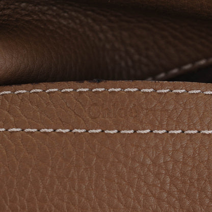 Chloe Grained Calfskin Medium Marcie Saddle Bag Seed 6 of 9