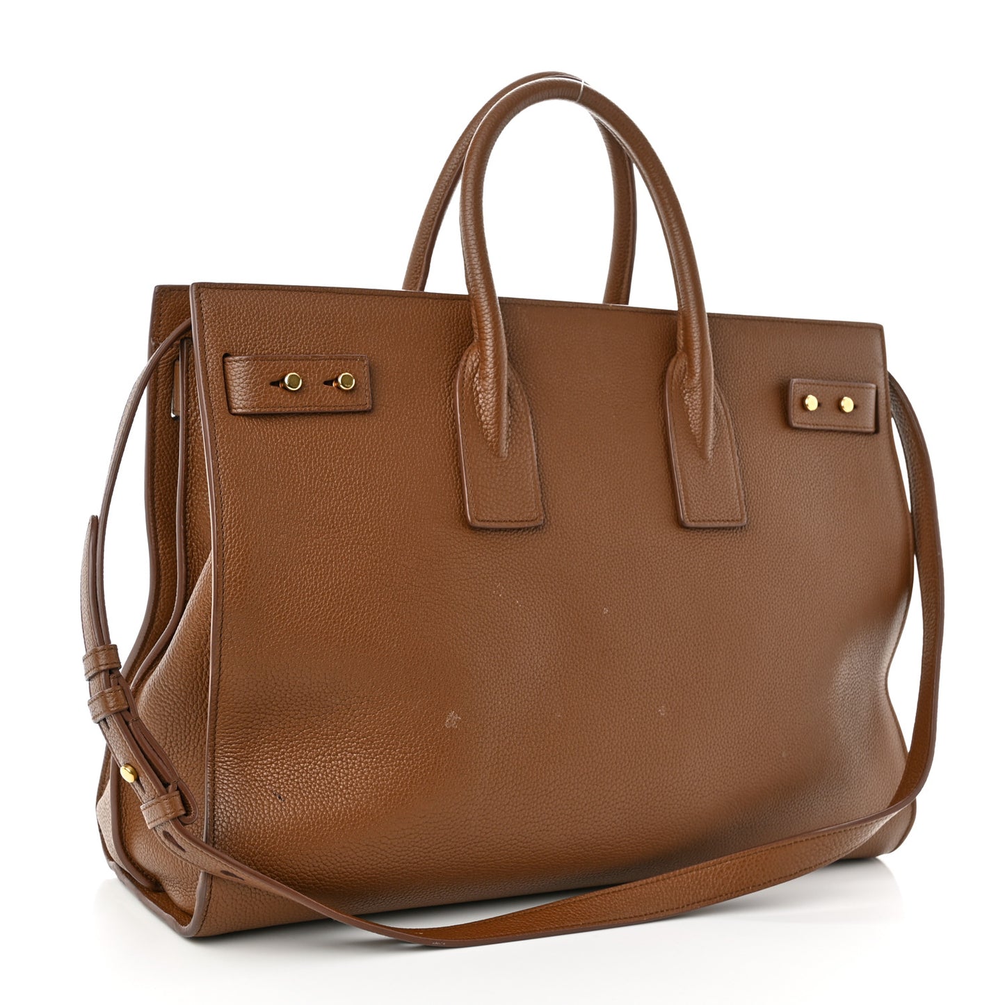 Calfskin Large Sac De Jour Carryall Toasted Brown