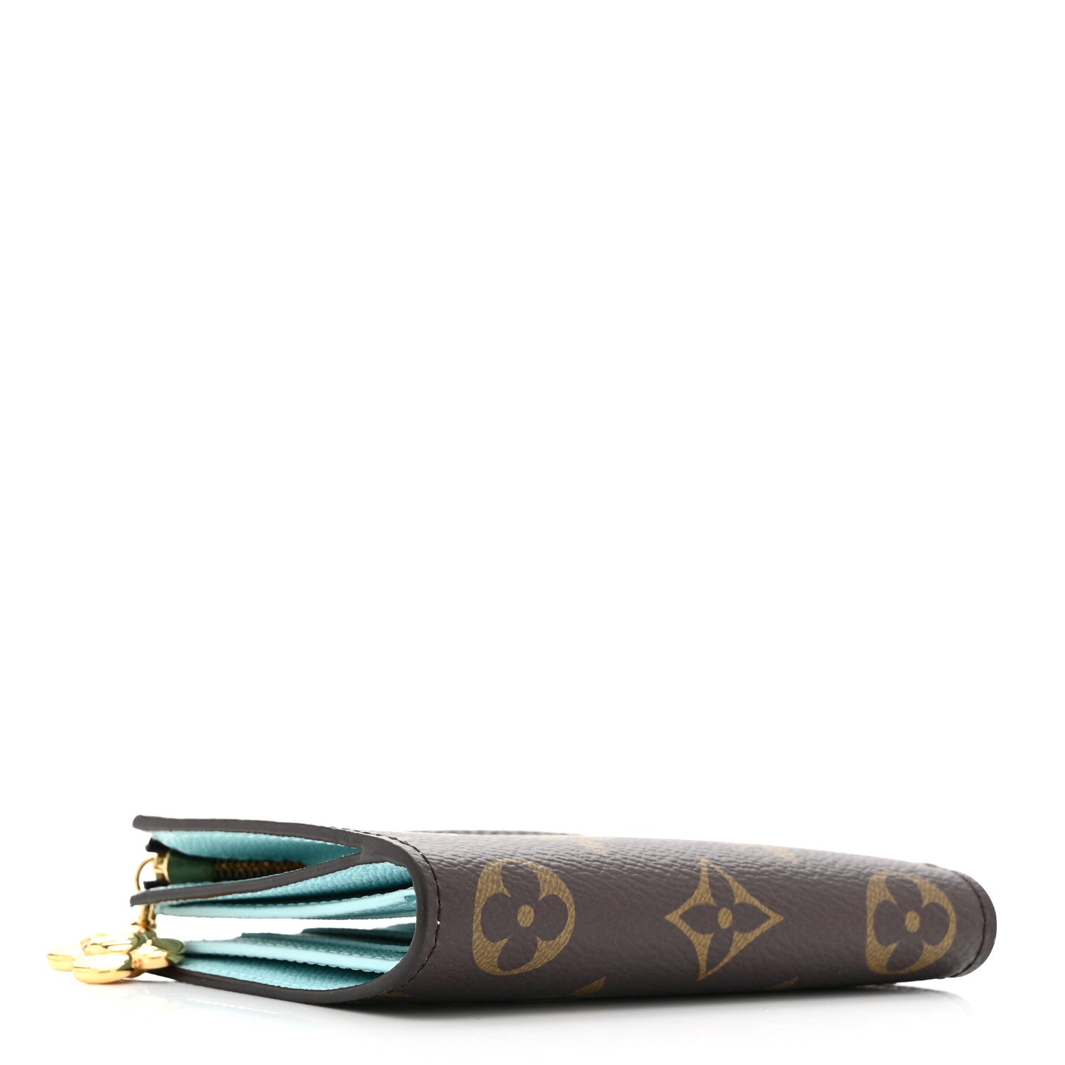 Louis Vuitton Monogram Snow Show Lisa Wallet Azur Frost 4 of 6