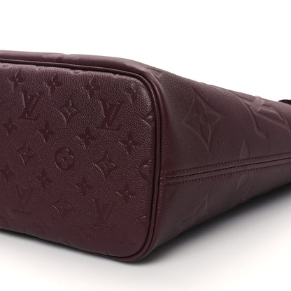 Louis Vuitton Empreinte Monogram Giant Neverfull MM Wine 10 of 10