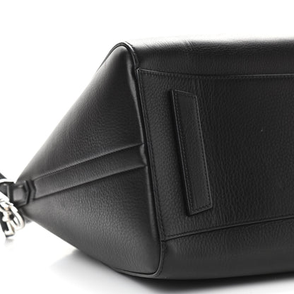 Givenchy Sugar Goatskin Kenya Metal Medium Antigona Black 9 of 13