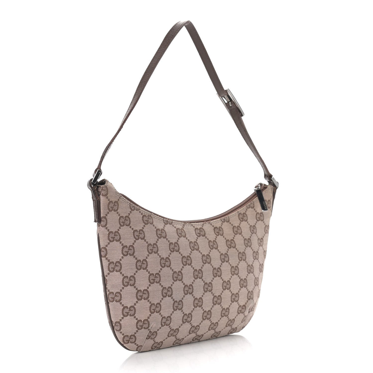 Gucci Monogram Pochette Brown 2 of 13