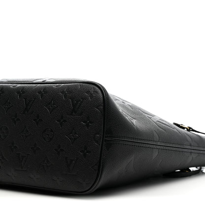 Louis Vuitton Empreinte Monogram Giant Neverfull MM Black 10 of 10