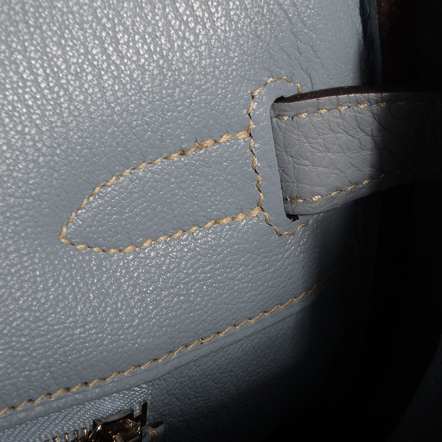 Hermes Togo Birkin 35 Bleu Lin 11 of 20