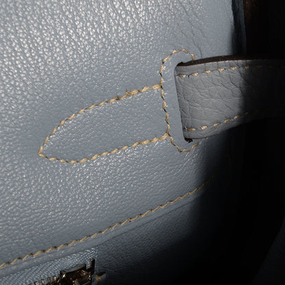 Hermes Togo Birkin 35 Bleu Lin 11 of 20