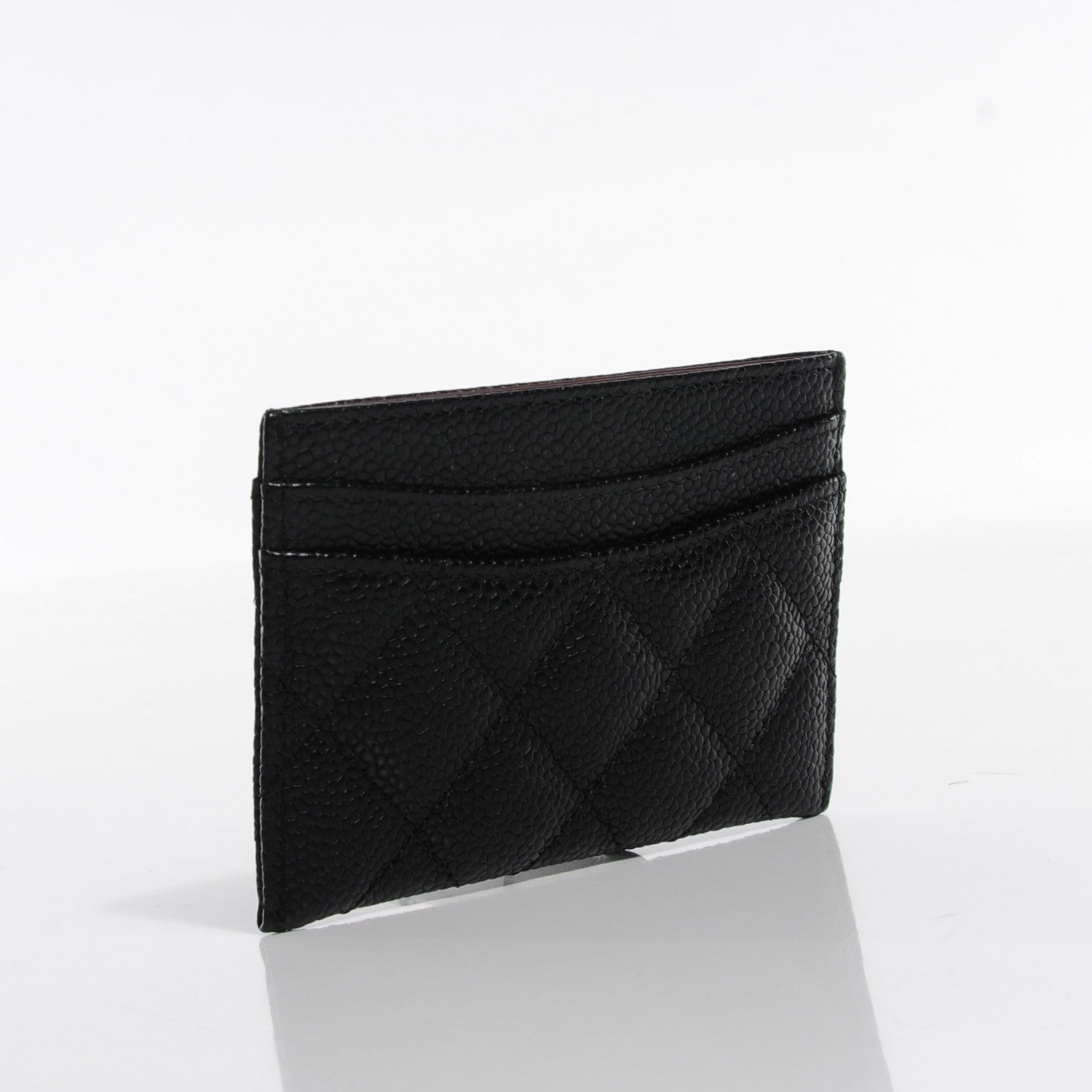 Chanel Caviar Quilted Card Holder Black 3 of 8