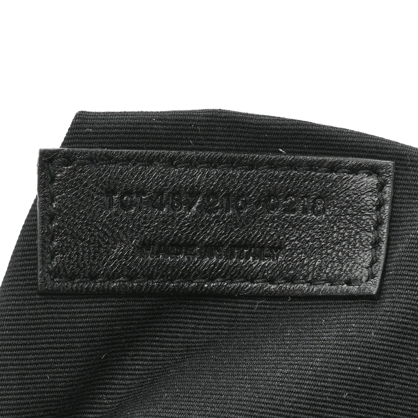 Calfskin Y Quilted Monogram Medium Loulou Chain Satchel Black