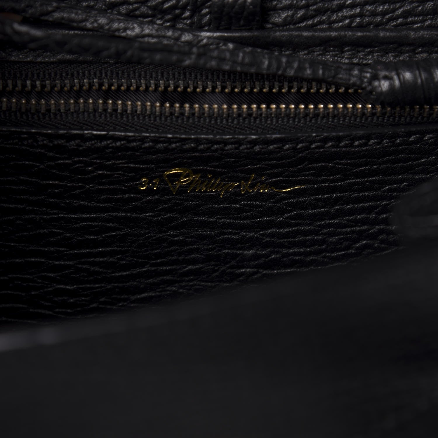 3.1 Phillip Lim 3.1 Textured Calfskin Shearling Studded Mini Pashli Satchel Black 6 of 9