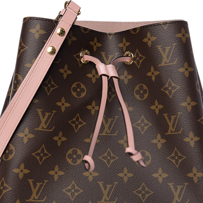Louis Vuitton Monogram Neonoe MM Rose Poudre 5 of 8