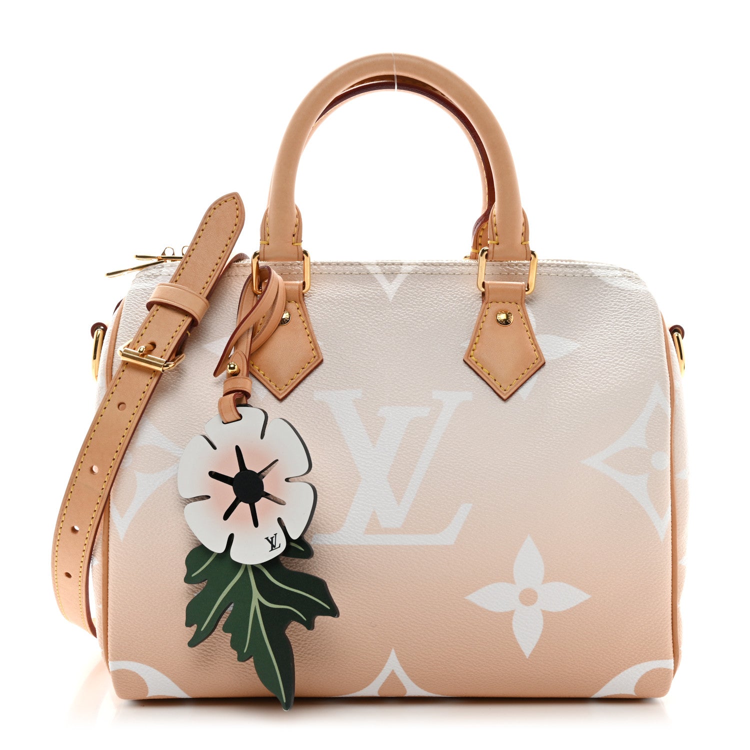 Louis Vuitton Monogram Giant By The Pool Speedy Bandouliere 25 Brume 1 of 11