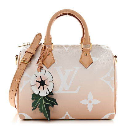 Louis Vuitton Monogram Giant By The Pool Speedy Bandouliere 25 Brume 1 of 11