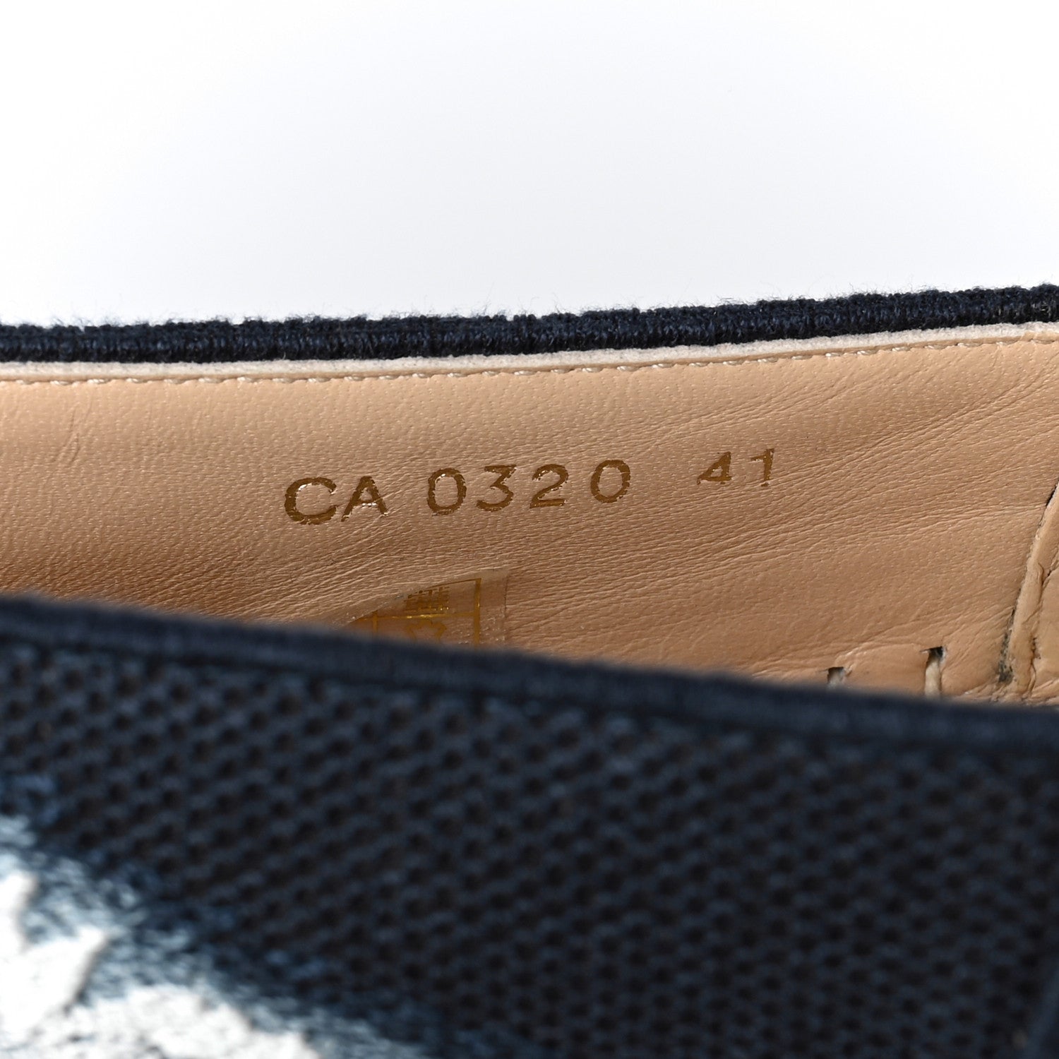 Christian Dior Canvas Tie and Dior Embroidered Granville 15mm Espadrilles 41 Denim 8 of 8