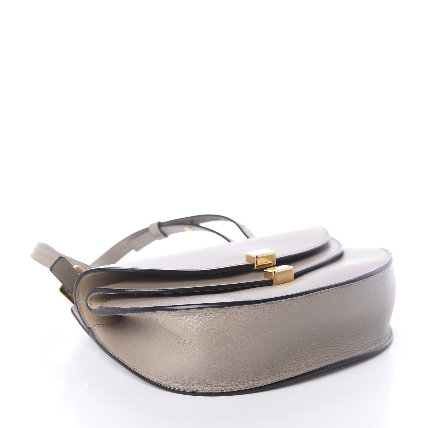 Chloe Calfskin Mini Georgia Crossbody Bag Motty Grey 4 of 9