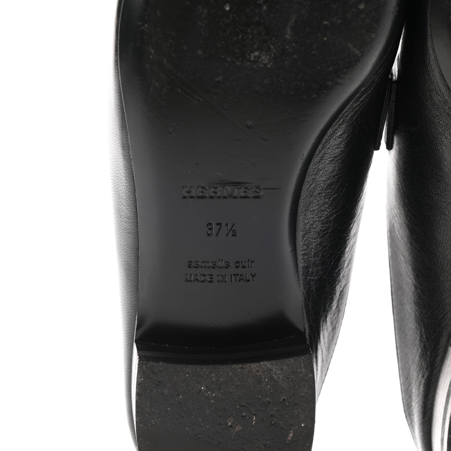 Goatskin Rivoli Mules 37.5 Black