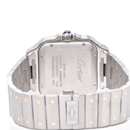 Cartier Stainless Steel 18K Yellow Gold 38mm Santos De Automatic Watch 5 of 8