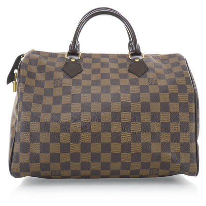 Louis Vuitton Damier Ebene Speedy 30 3 of 12