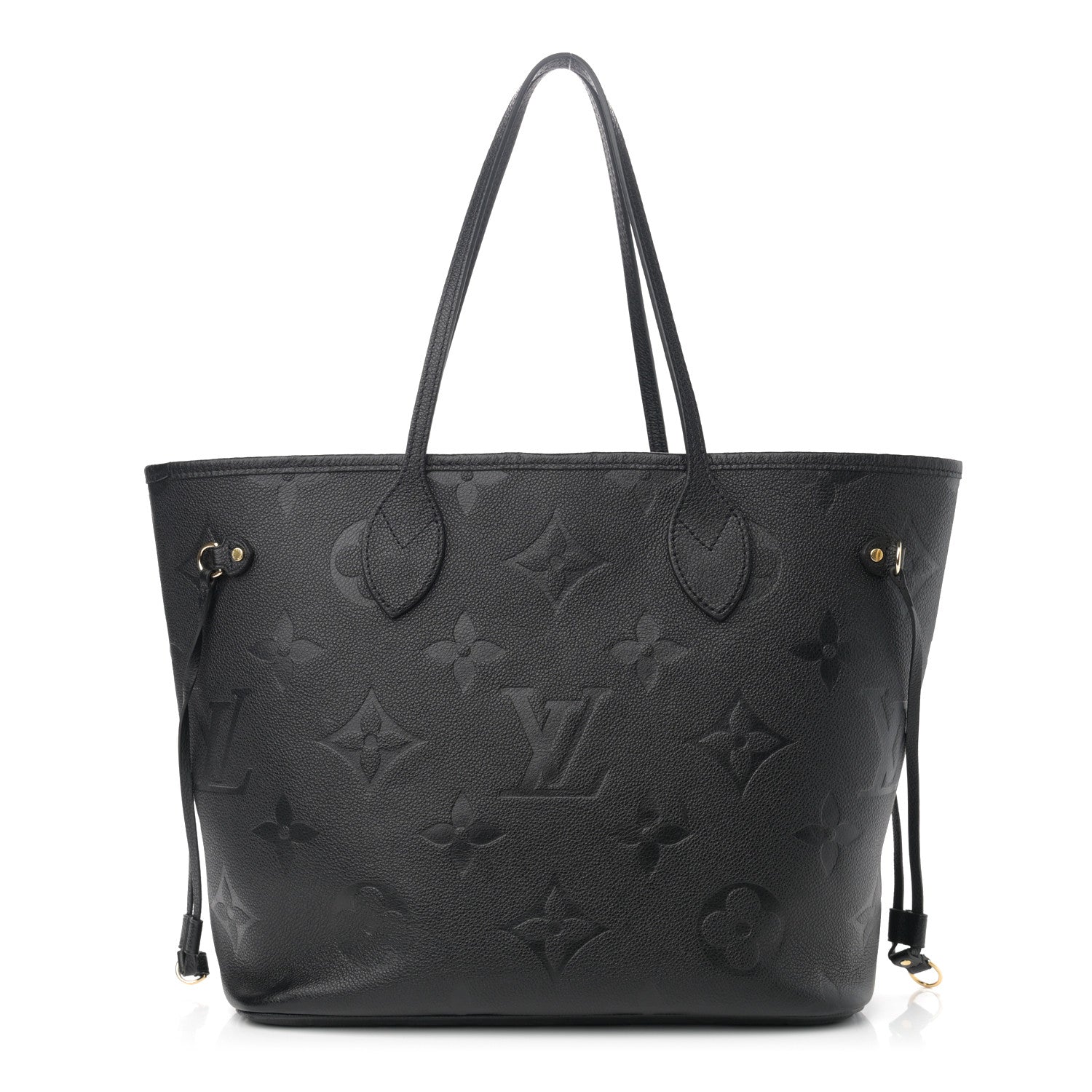 Louis Vuitton Empreinte Monogram Giant Neverfull MM Black 1 of 9