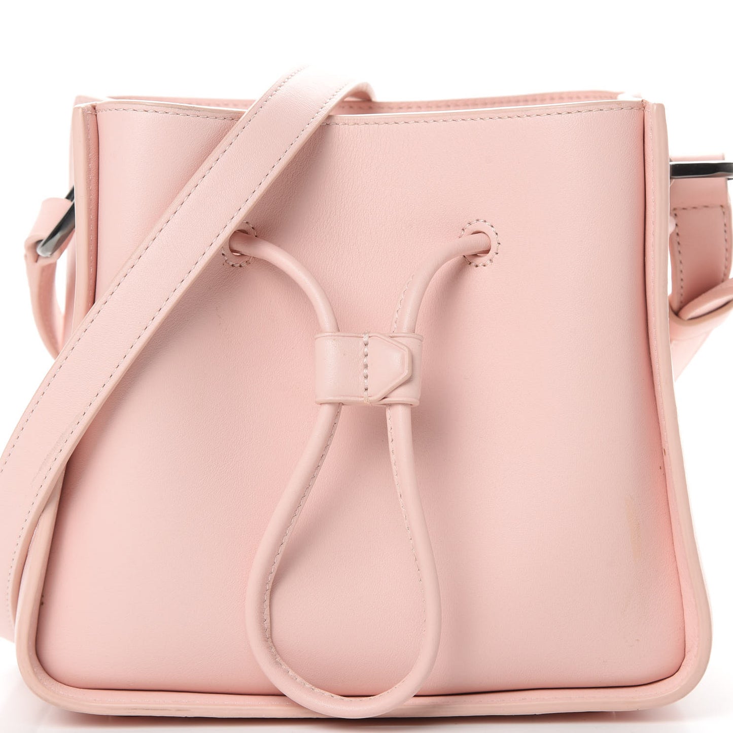 3.1 Smooth Calfskin Mini Soleil Bucket Bag Light Pink