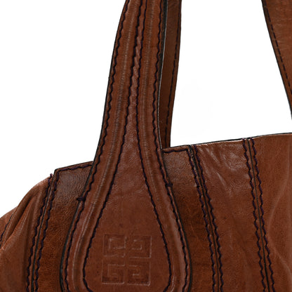 Givenchy Wrinkled Lambskin Medium Nightingale Tan 11 of 17