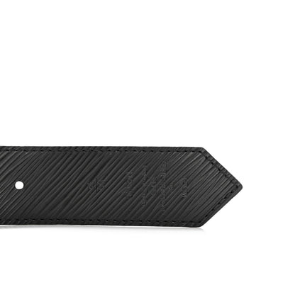 Louis Vuitton Monogram Epi 35mm LV Circle Reversible Belt 80 32 Black 5 of 7
