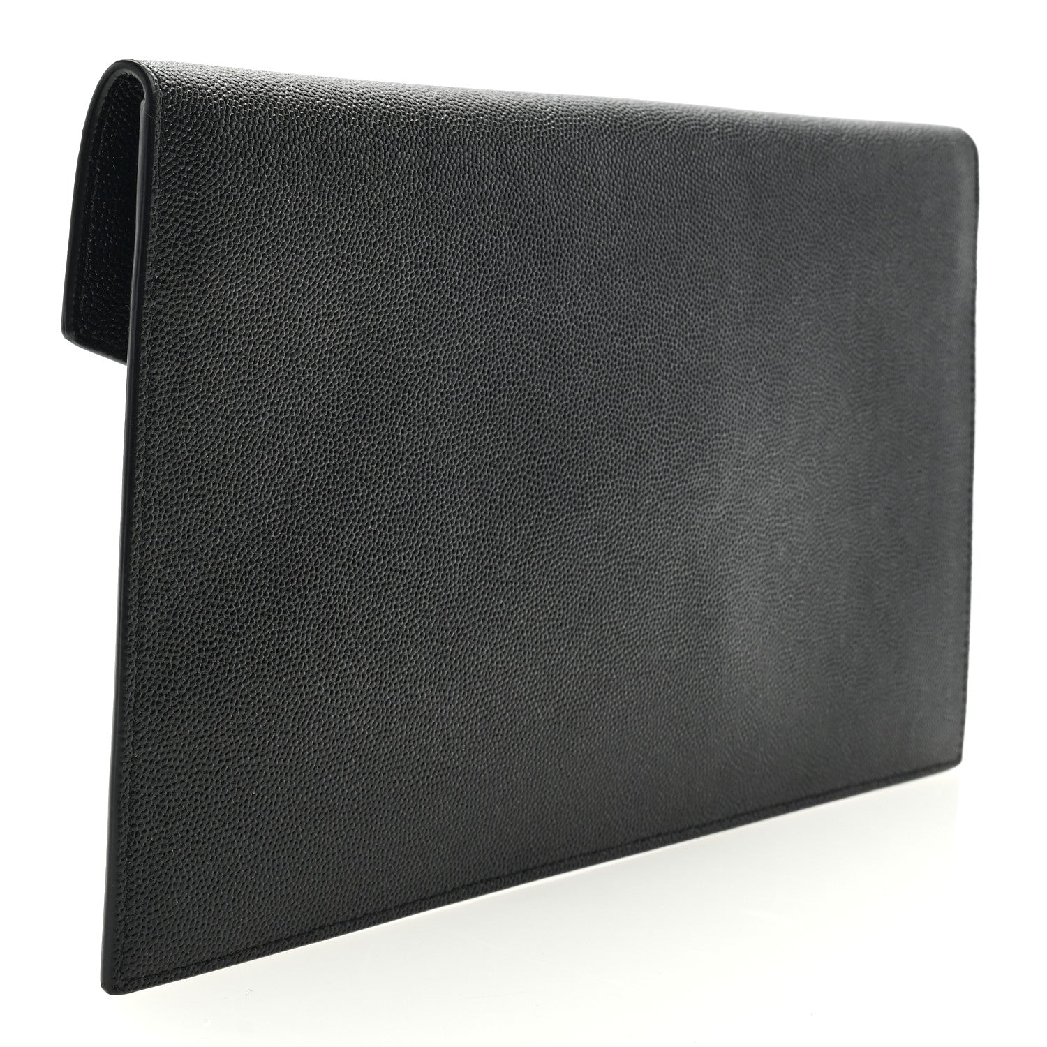 Saint Laurent SAINT LAURENT Grain De Poudre Uptown Pouch Black 3 of 7