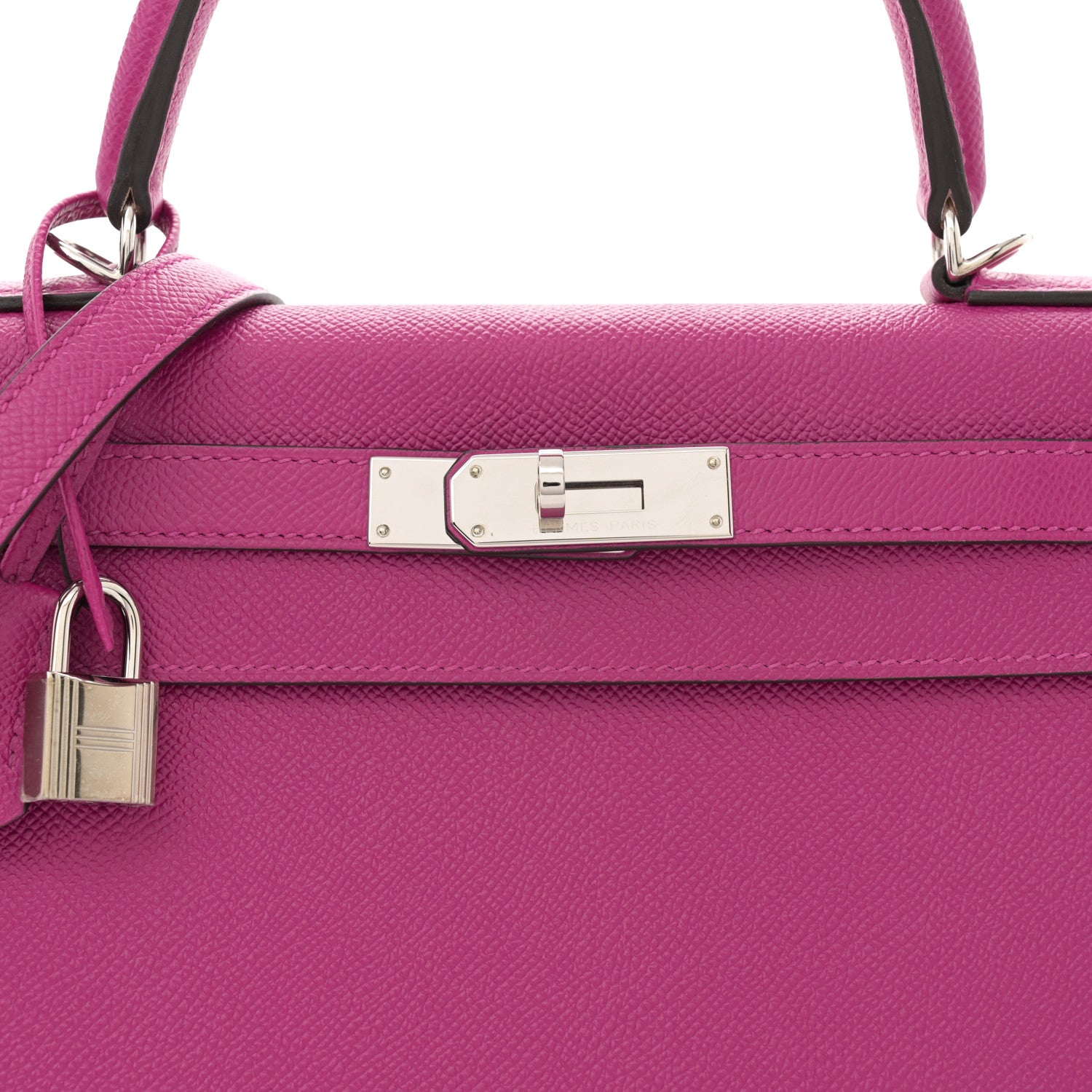 Hermes Epsom Kelly Sellier 28 Rose Pourpre 8 of 11