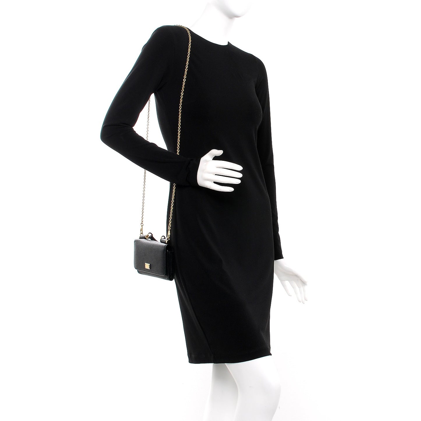 Dauphine Mini Von Bag Black