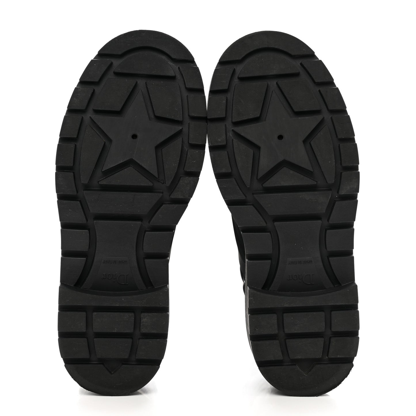 Rubber Macrocannage Dio(r)evolution Ankle Boots 37 Black