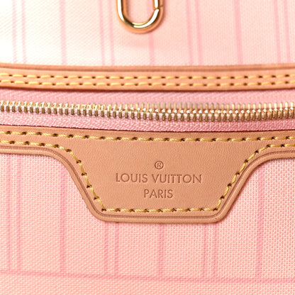 Louis Vuitton Damier Azur Neo Neverfull GM Rose Ballerine 6 of 10