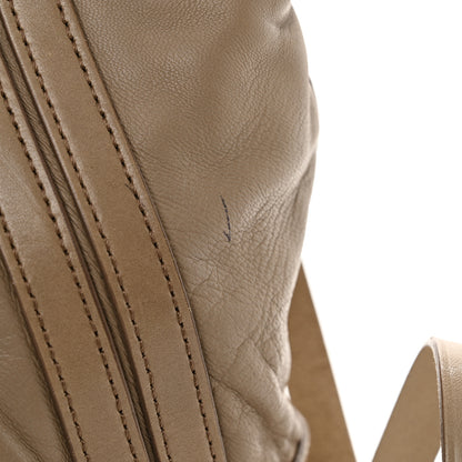 Burberry Lambskin Whipstitch Medium Tote Beige 17 of 18