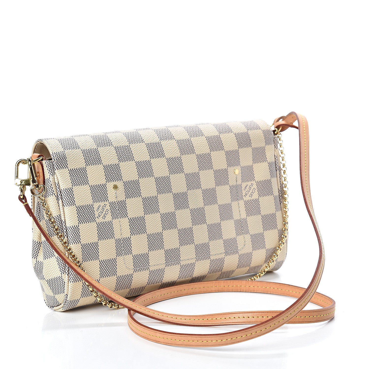 Louis Vuitton Damier Azur Favorite MM 3 of 10