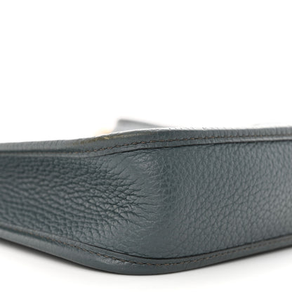 Hermes Taurillon Clemence Amazone Evelyne TPM Bleu Orage Bleu Brume 9 of 12
